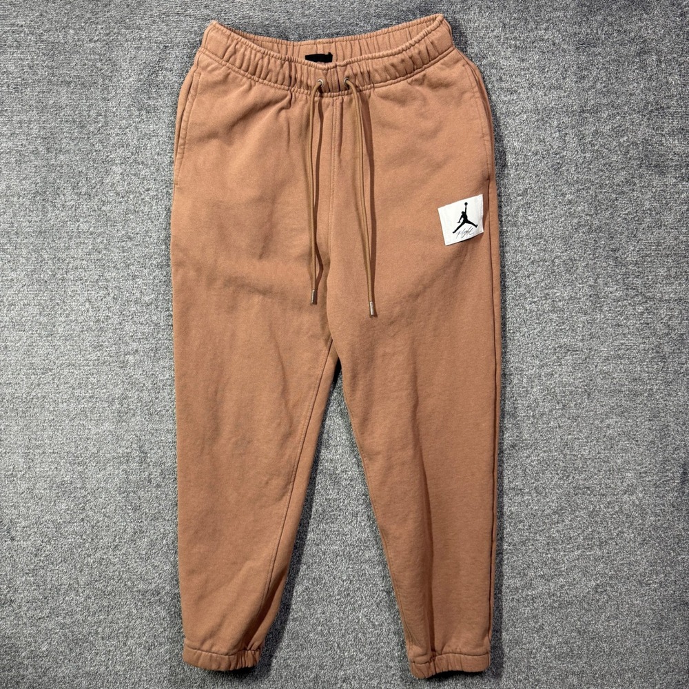 Jordan Flight Essentials Sweatpants Clay Brown Mens Medium Joggers